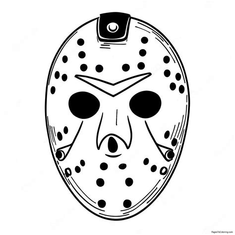 Afbeeldingsresultaten voor Orange Jason Mask