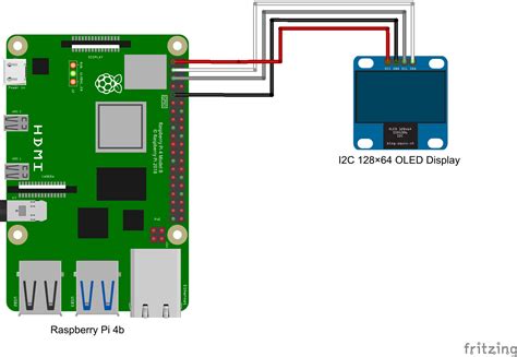 Image result for Connecting a OLED Display Module for Raspberry Pi 5