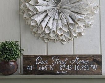 Our First Home Coordinates Sign に対する画像結果
