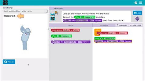 Image result for Code.org Dance Party