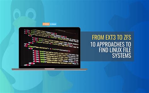 Toradh íomhá ar Coman File System Types in Linux