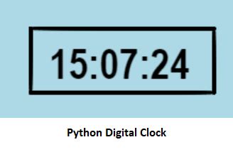 Making Beatiful Digital Clocks Using Python に対する画像結果
