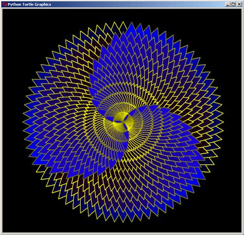 Rosace Turtle Python に対する画像結果