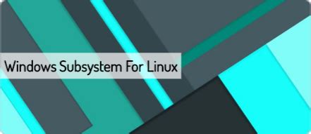 Image result for Windpws Linux Subsystem