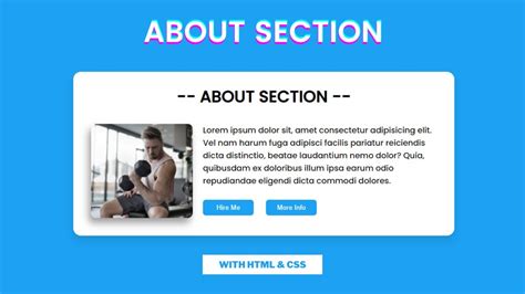 Image result for About Us Section HTML CodePen