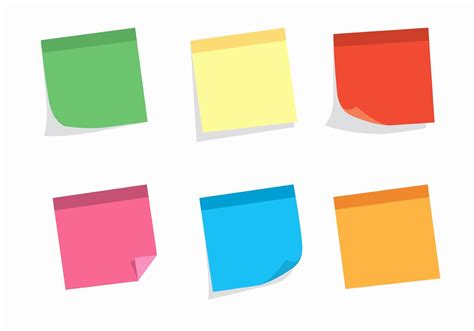 Image result for Sticky Notes Vector