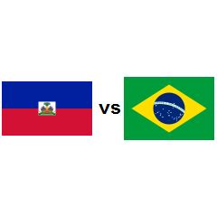 Image result for Haiti vs Brazil