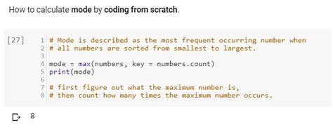 Image result for How to Calculate Mode in Python