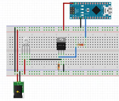 Image result for Arduino Blink 12V LED with MOS FET