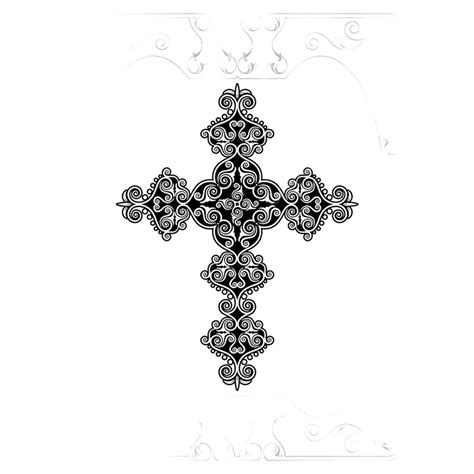 Image result for Catholic Cross Designs