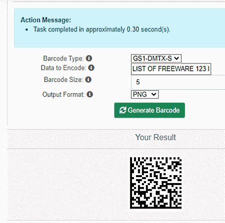 Image result for Data Matrix Barcode Generator