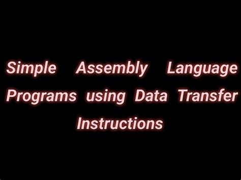 Toradh íomhá ar Microprocessor 8086 Simple Programs