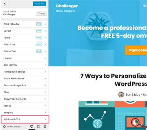 Image result for Custom CSS Themes