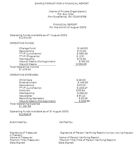 28+ Financial Report Templates Free PDF, DOC, PPT Examples