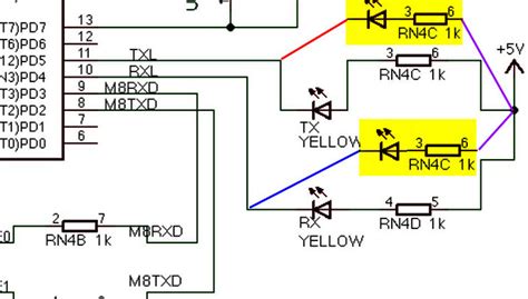 Image result for Arduino TX RX LED Board