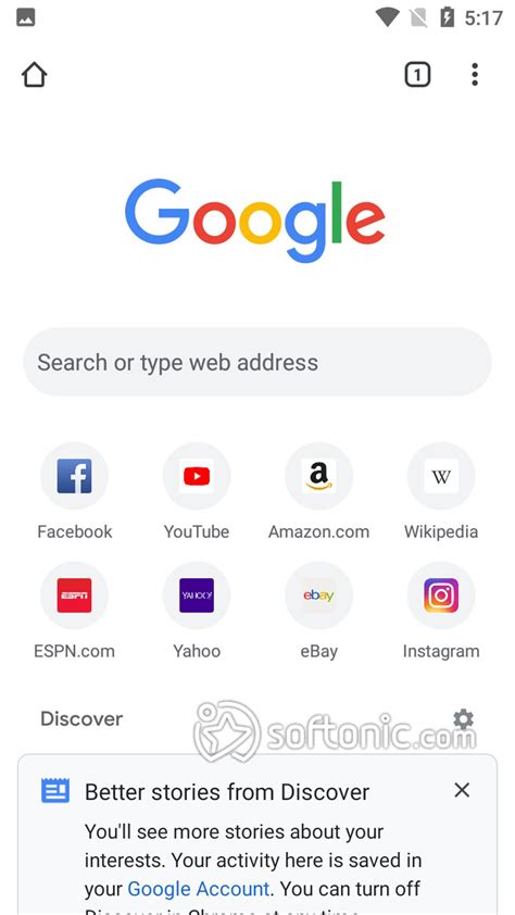 Image result for Android/Chrome AppView