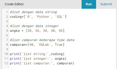 Image result for Contoh Penggunaan for Pada Python