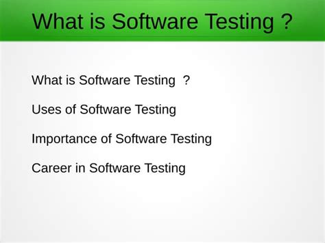 Overview of Software Testing PPT に対する画像結果