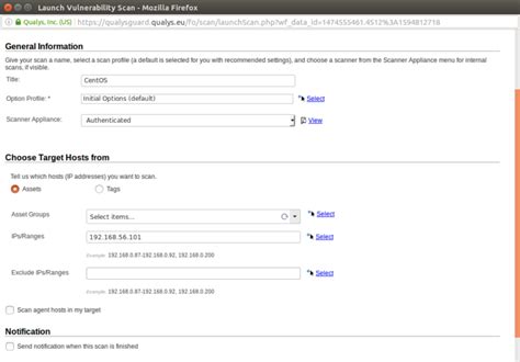 Qualys Authenticated Scan に対する画像結果