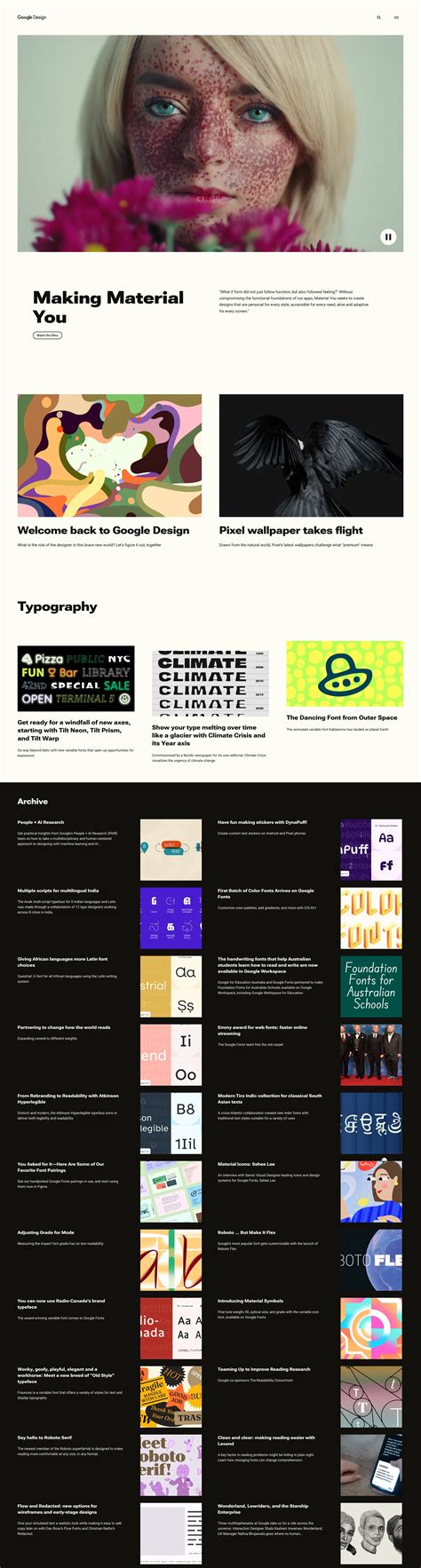 Image result for Example of Google Web Design