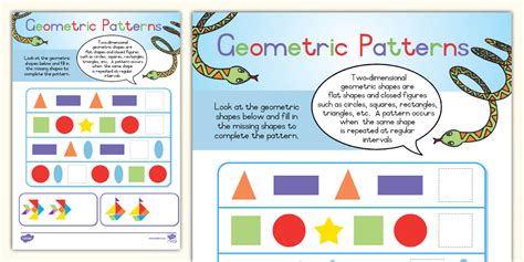 Image result for Geometric Patterns Grade 3