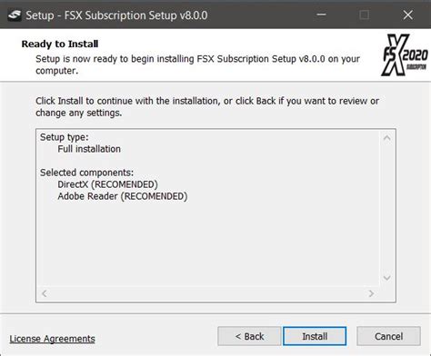 Toradh íomhá ar FSX Configuration