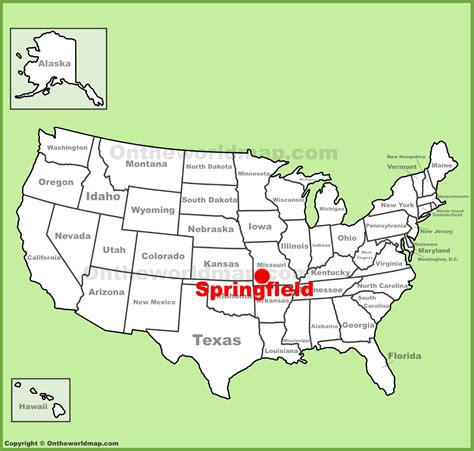 Toradh íomhá ar Springfield Lake Land Map MO