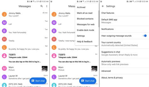 Android Messages Screen Shot に対する画像結果