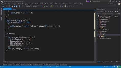 Toradh íomhá ar Rust Computer Language