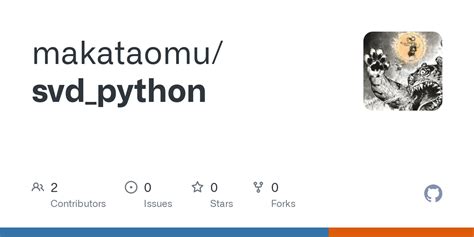 SVD Python に対する画像結果