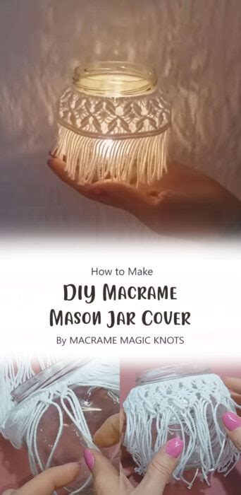 Making Macrame Jar Covers に対する画像結果