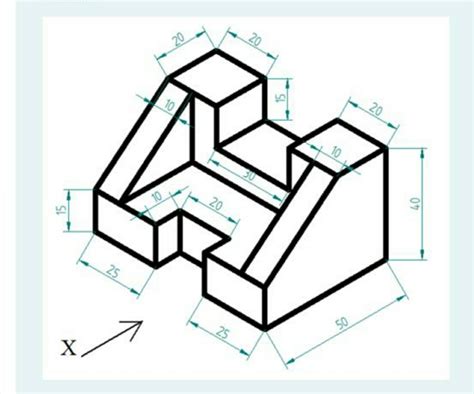 1st Angle Projection Drawing Examples に対する画像結果