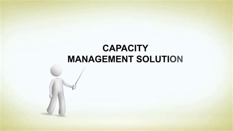תוצאת תמונה עבור Capacity Management Solution