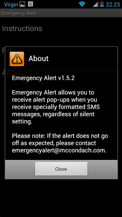 Image result for Android Device Alert