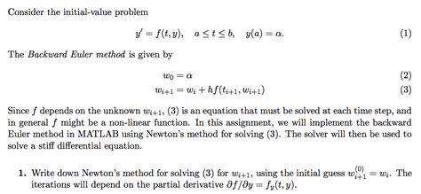 Backwards Euler Method Example に対する画像結果