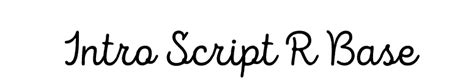 Intro Script Font എന്നതിനുള്ള ഇമേജ് ഫലം