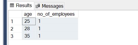Where Vs. Having SQL に対する画像結果