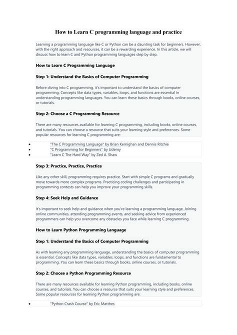 Learn B Programming Language に対する画像結果