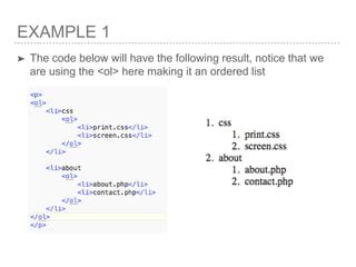 +List N HTML に対する画像結果