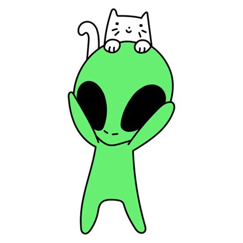 Image result for Alien Cat PNG