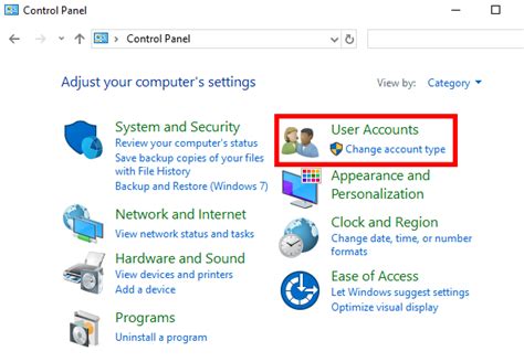 User Account Create a Password Reset Disk에 대한 이미지 결과