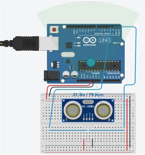 Afbeeldingsresultaten voor Connect Ultrasonic Sensor to Arduino