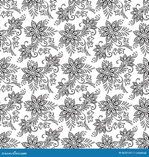Seamless Floral Pattern Coloring Pages എന്നതിനുള്ള ഇമേജ് ഫലം