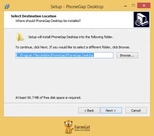 PhoneGap Setup に対する画像結果