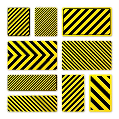 Toradh íomhá ar Yellow Attention Sign