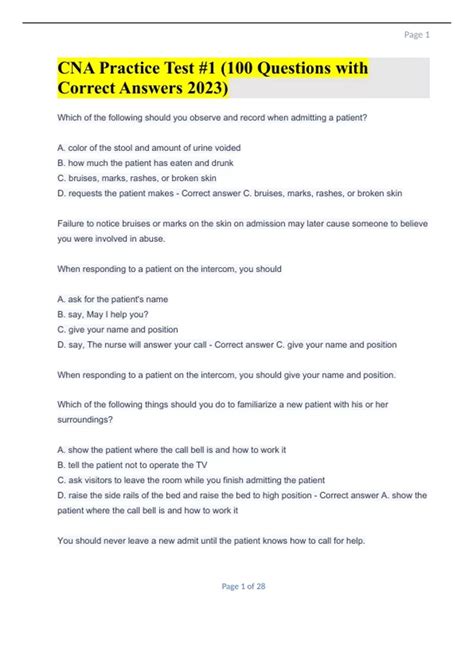 Image result for CNA Practice Test 2 2020