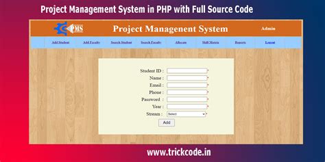PHP and SQL Projects with Source Code に対する画像結果