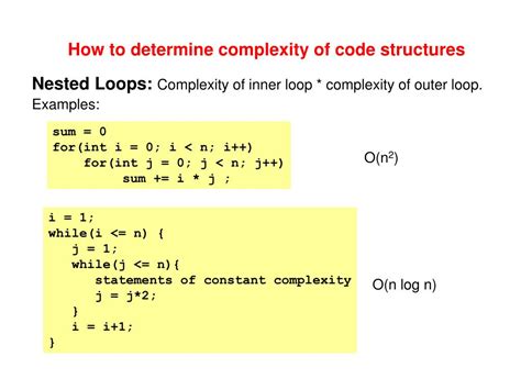 Afbeeldingsresultaten voor +Log N Loop Complexity Example
