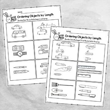 Ordering Objects Worksheet માટે ઇમેજ પરિણામ