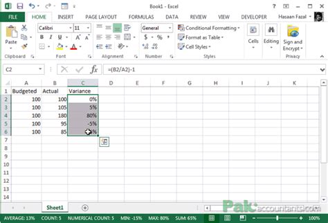 Conditional Formatting Percent in Excel に対する画像結果